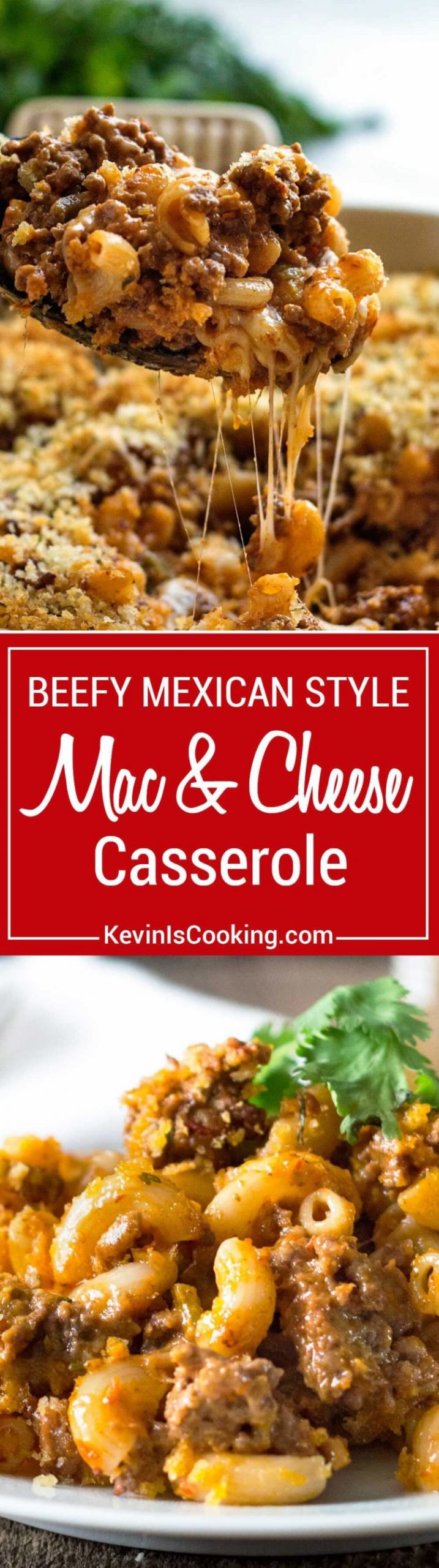 Mexican Mac And Cheese Casserole
 Chili Mac and Cheese Casserole keviniscooking
