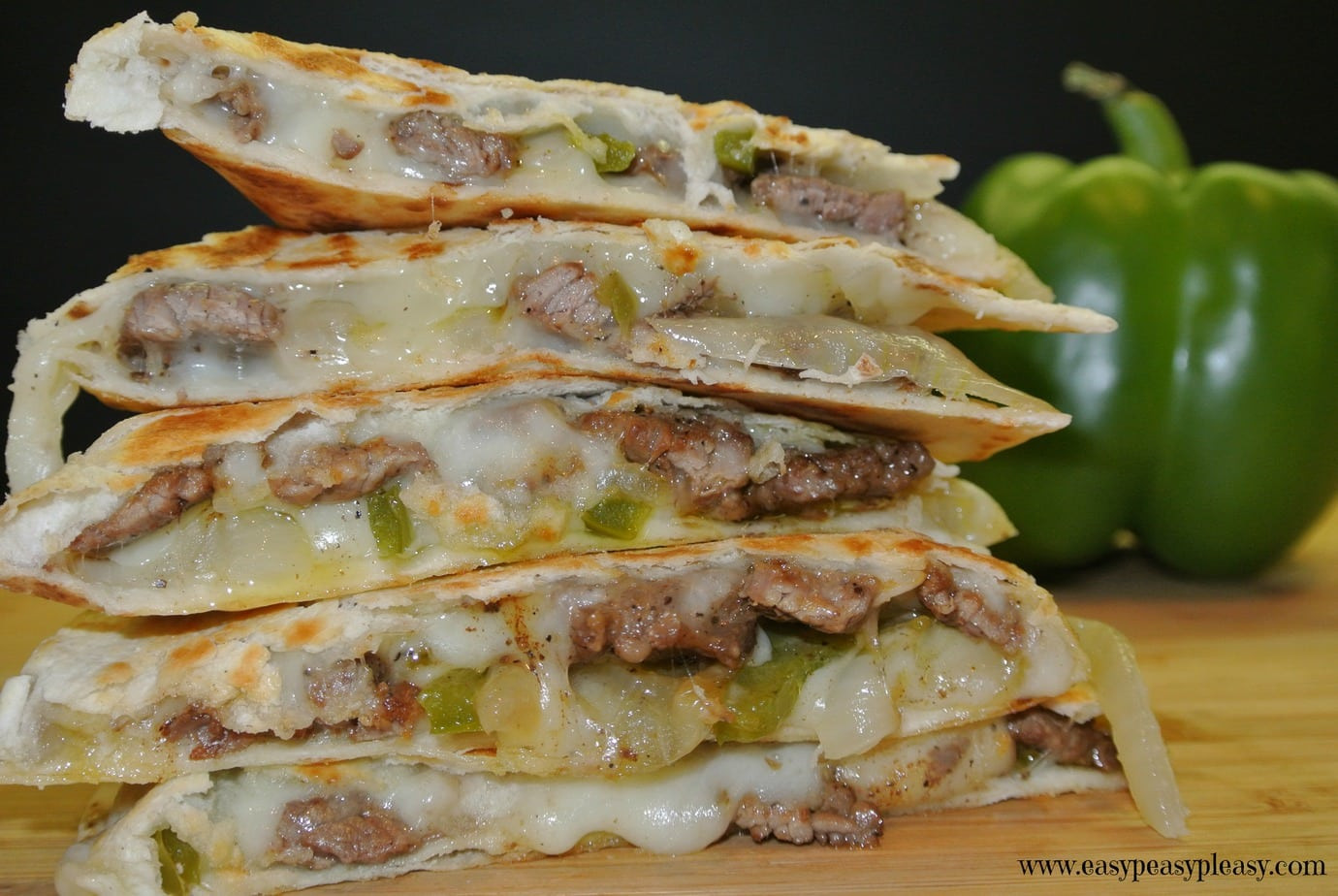 Mexican Quesadillas Recipes
 Cheese Steak Quesadillas Are A Crowd Pleaser Easy Peasy