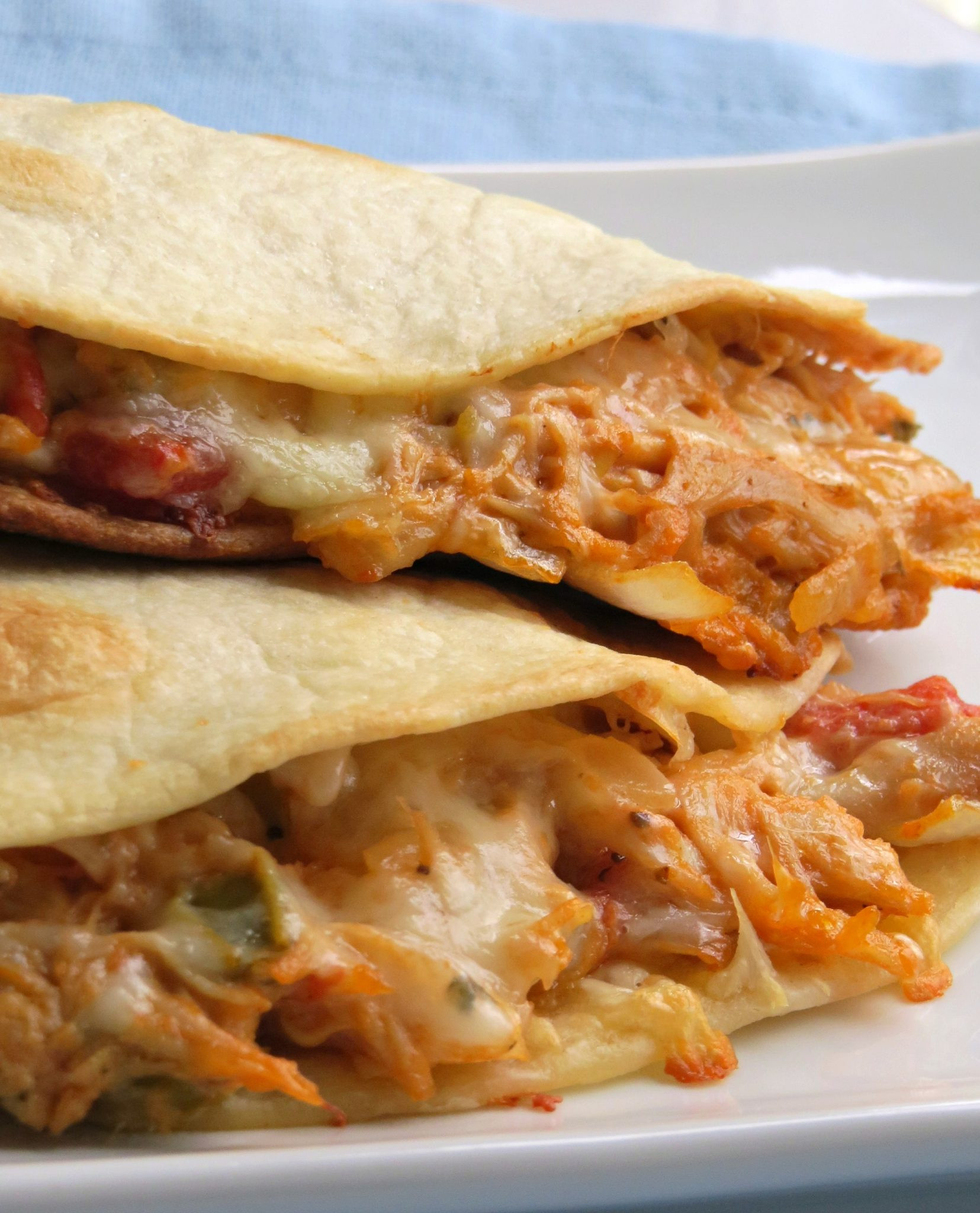 Mexican Quesadillas Recipes
 These Cheesy Chicken Quesadillas are out of this world