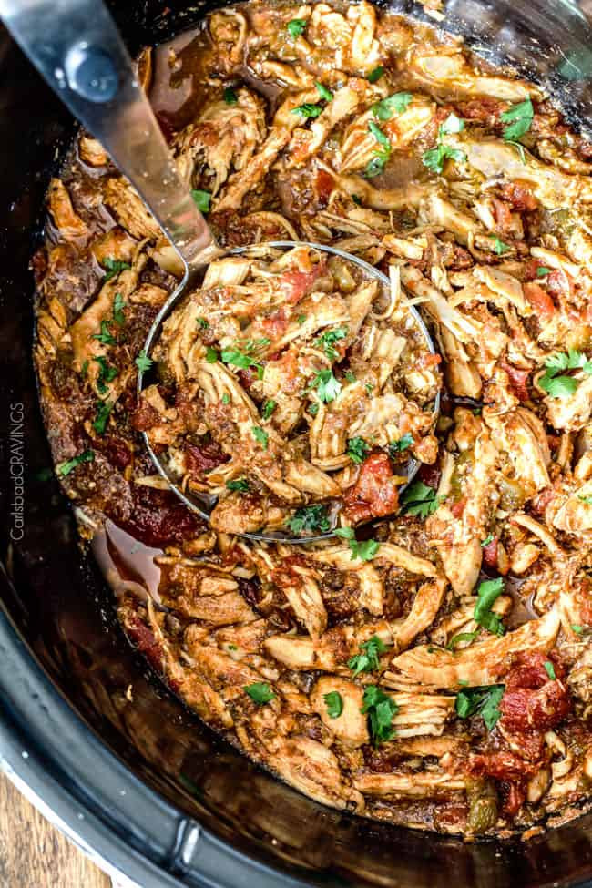 Mexican Recipes Chicken
 Easy Slow Cooker Shredded Mexican Chicken Carlsbad Cravings
