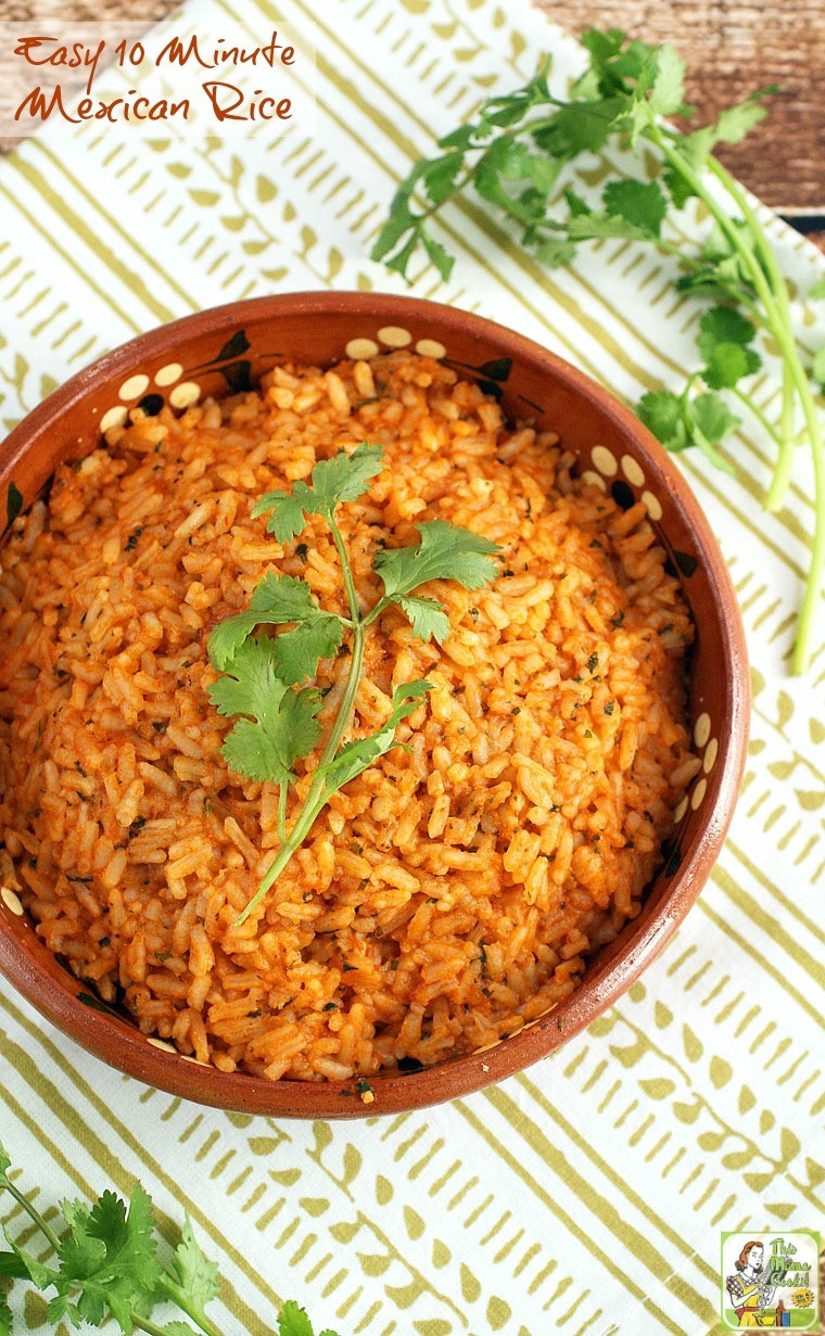 Mexican Restaurant Rice Recipes
 Easy 10 Minute Mexican Rice