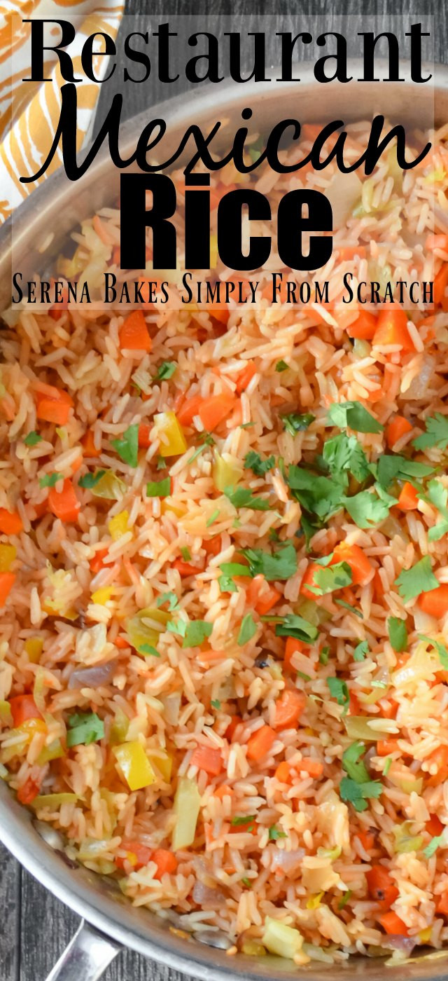 Mexican Restaurant Rice Recipes
 Restaurant Style Mexican Rice