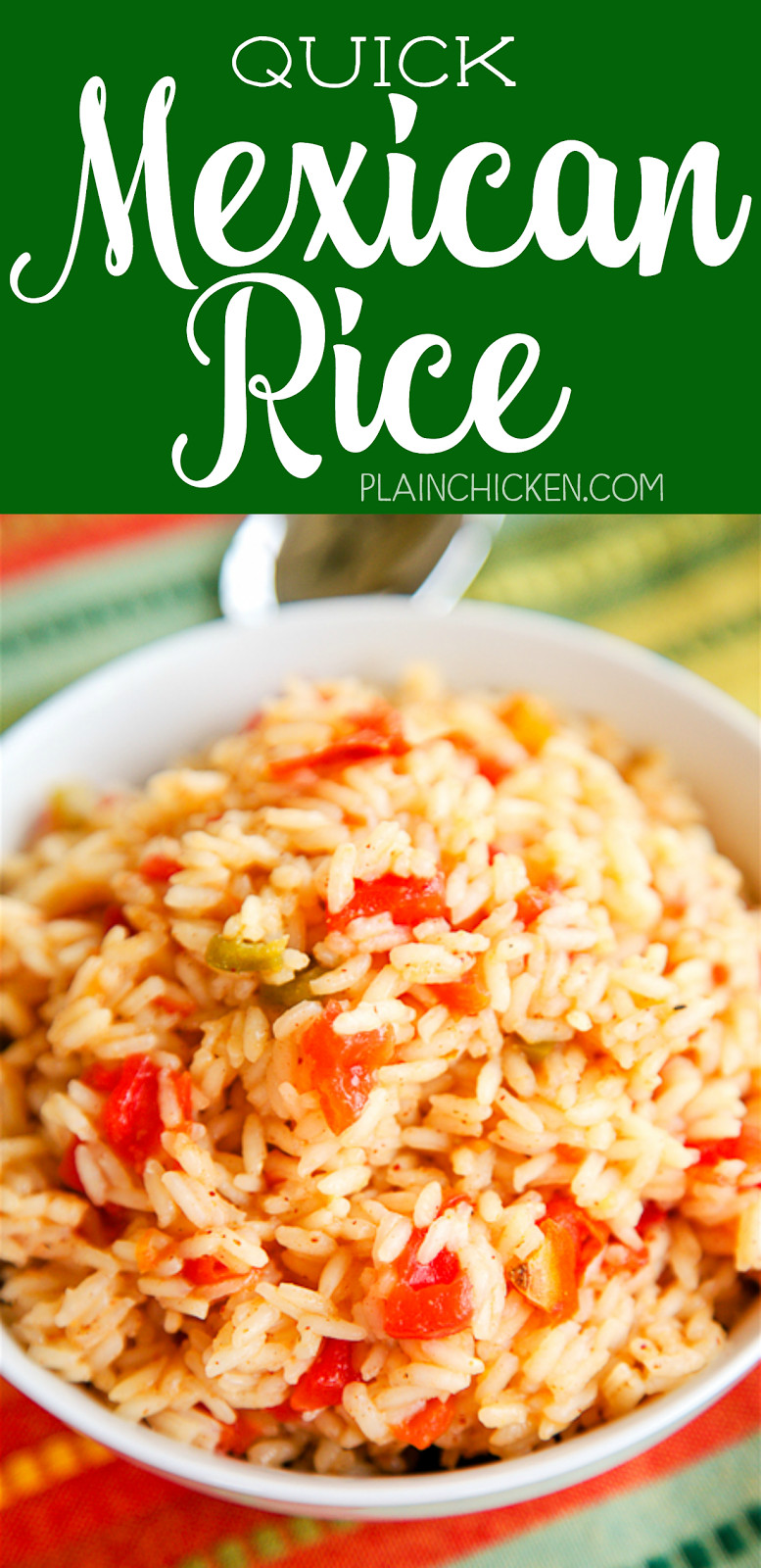 Mexican Rice Spices
 Quick Mexican Rice