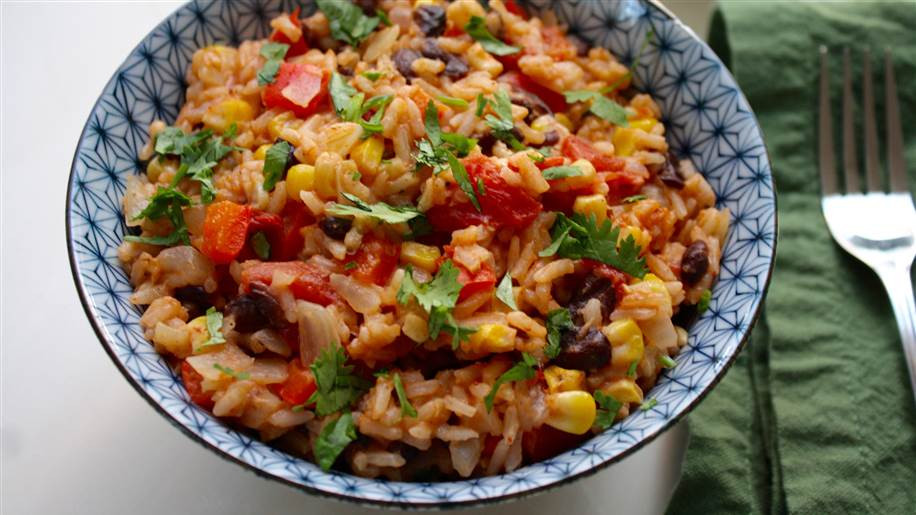 Mexican Rice With Corn
 e Pot Mexican Rice with Black Beans and Corn TODAY