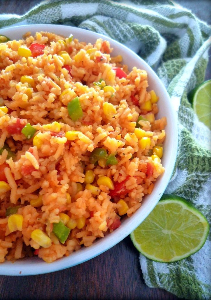 Mexican Rice With Corn
 Mexican Rice with Corn