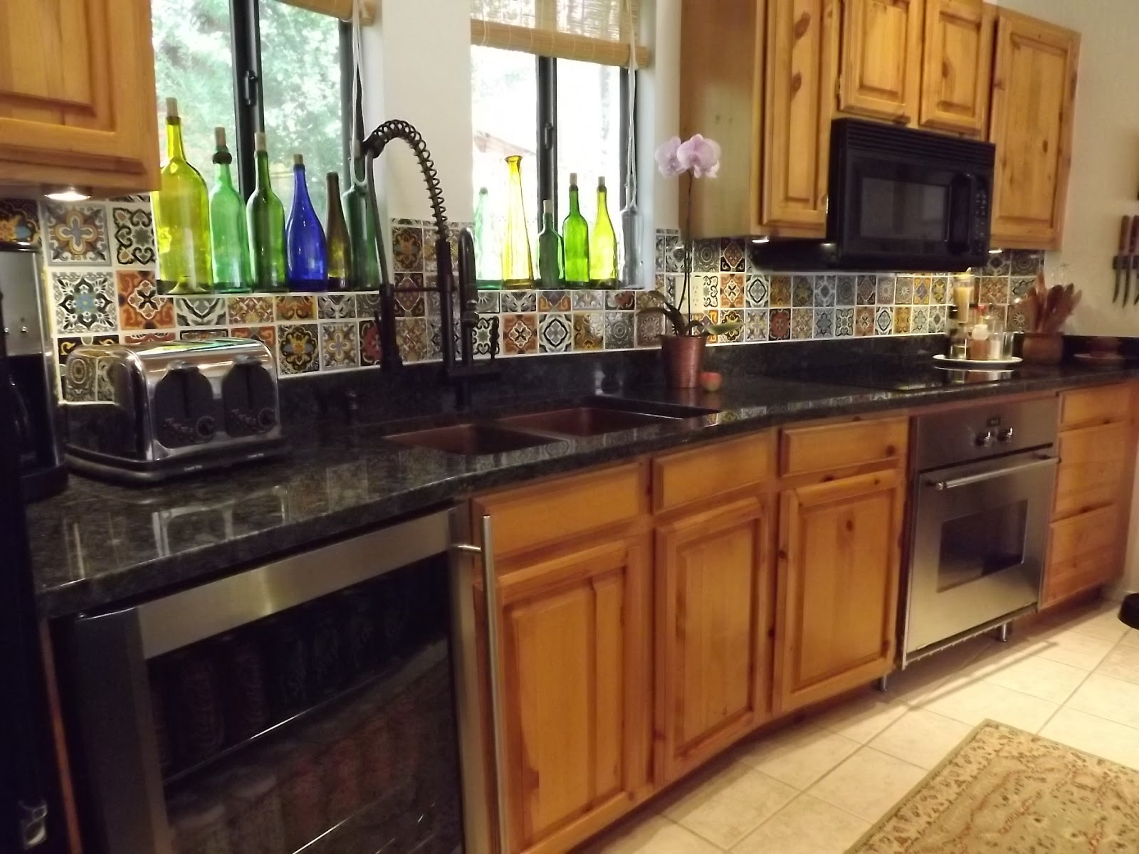 Mexican Tile Kitchens
 Dusty Coyote Mexican Tile Kitchen Backsplash DIY