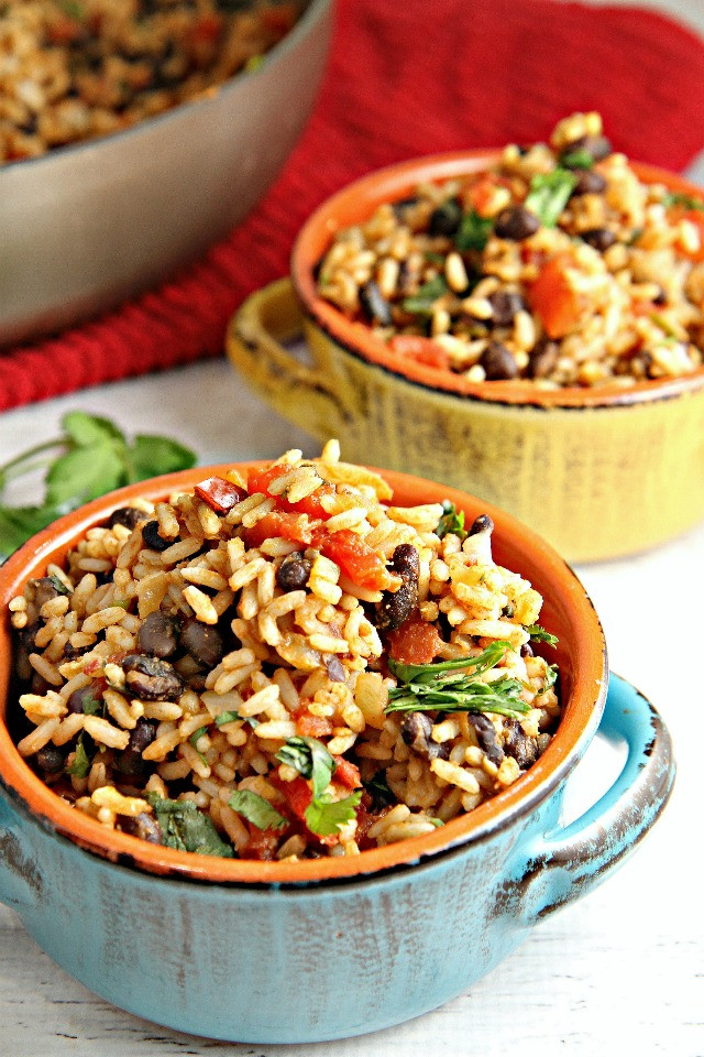 Mexican Vegetarian Side Dishes
 Mexican Rice and Beans recipe
