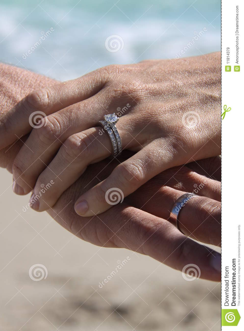 Miami Wedding Bands
 Miami Beach Wedding Rings stock image Image of miami
