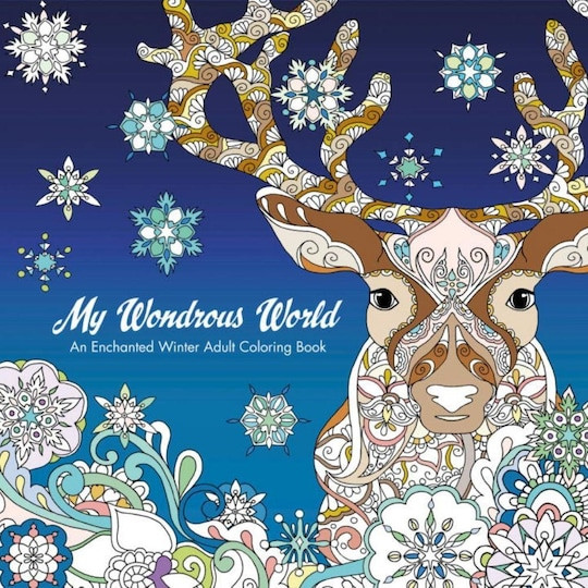 Michaels Adult Coloring Book
 Shop for My Wondrous World Enchanted Winter Adult