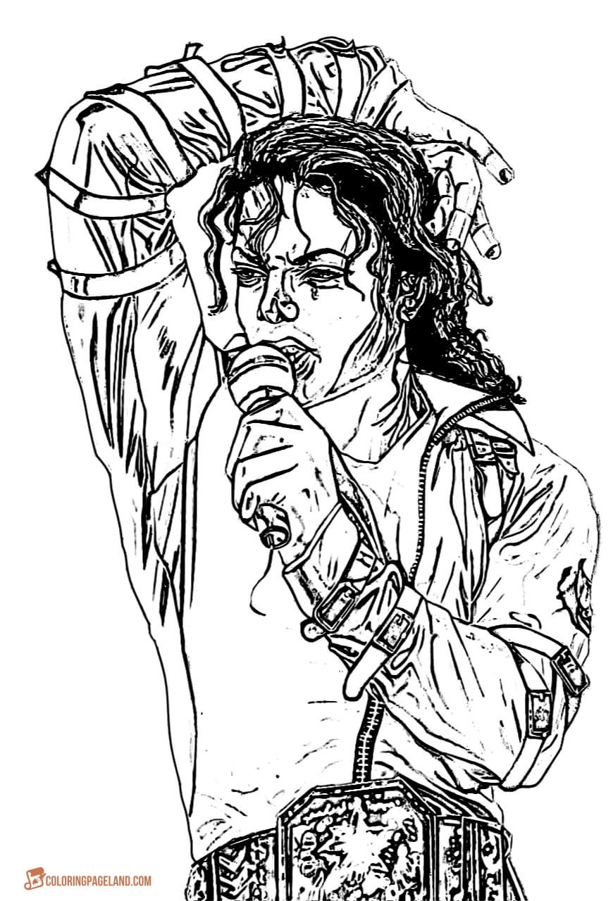 Michaels Adult Coloring Book
 Michael Jackson Coloring Pages Free Printable