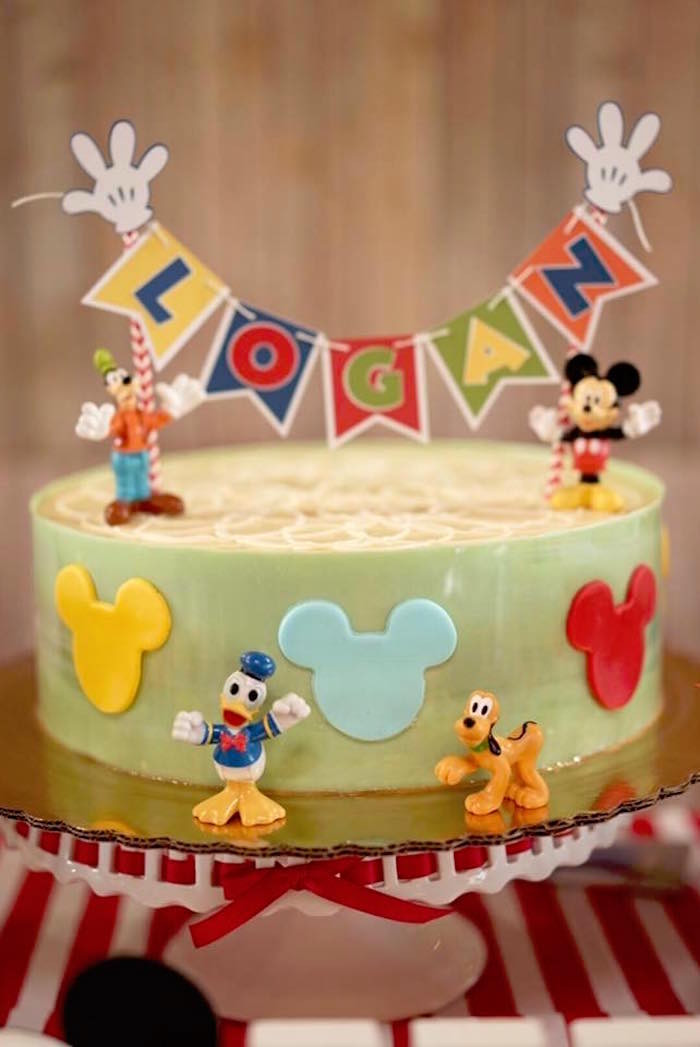 Mickey Mouse 1St Birthday Party Ideas
 Kara s Party Ideas Colorful Mickey Mouse 1st Birthday