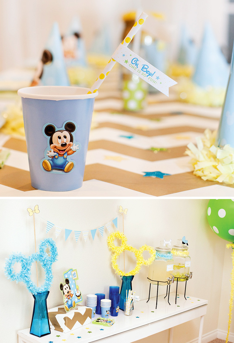 Mickey Mouse 1St Birthday Party Ideas
 Creative Mickey Mouse 1st Birthday Party Ideas Free