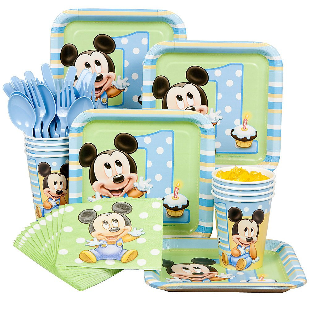 Mickey Mouse 1St Birthday Party Ideas
 Mickey Mouse First Birthday Party Supplies