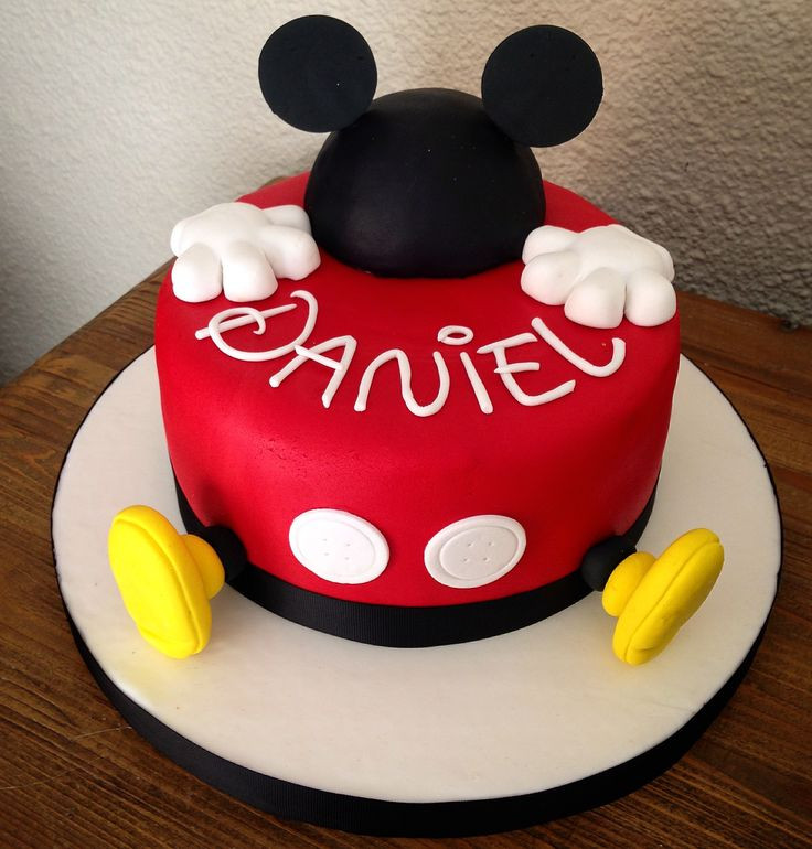 Mickey Mouse Birthday Cake Ideas
 6402 best Happy Birthday to You images on Pinterest