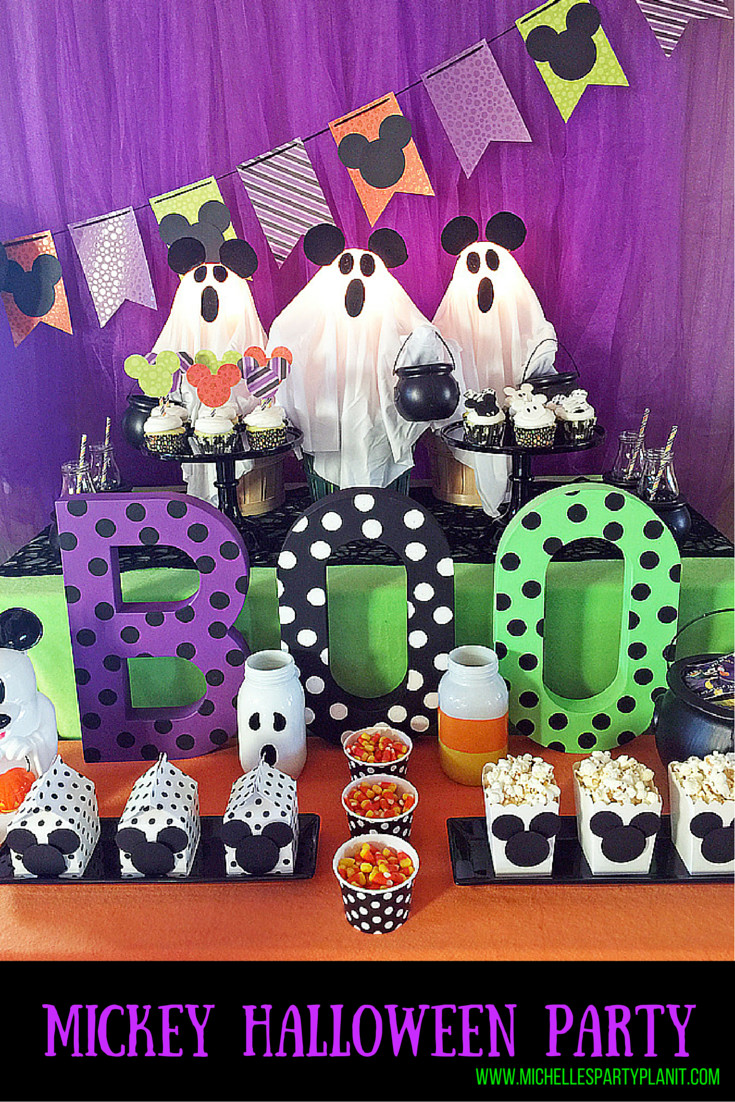 Mickey Mouse Halloween Birthday Party Ideas
 Trick Treat