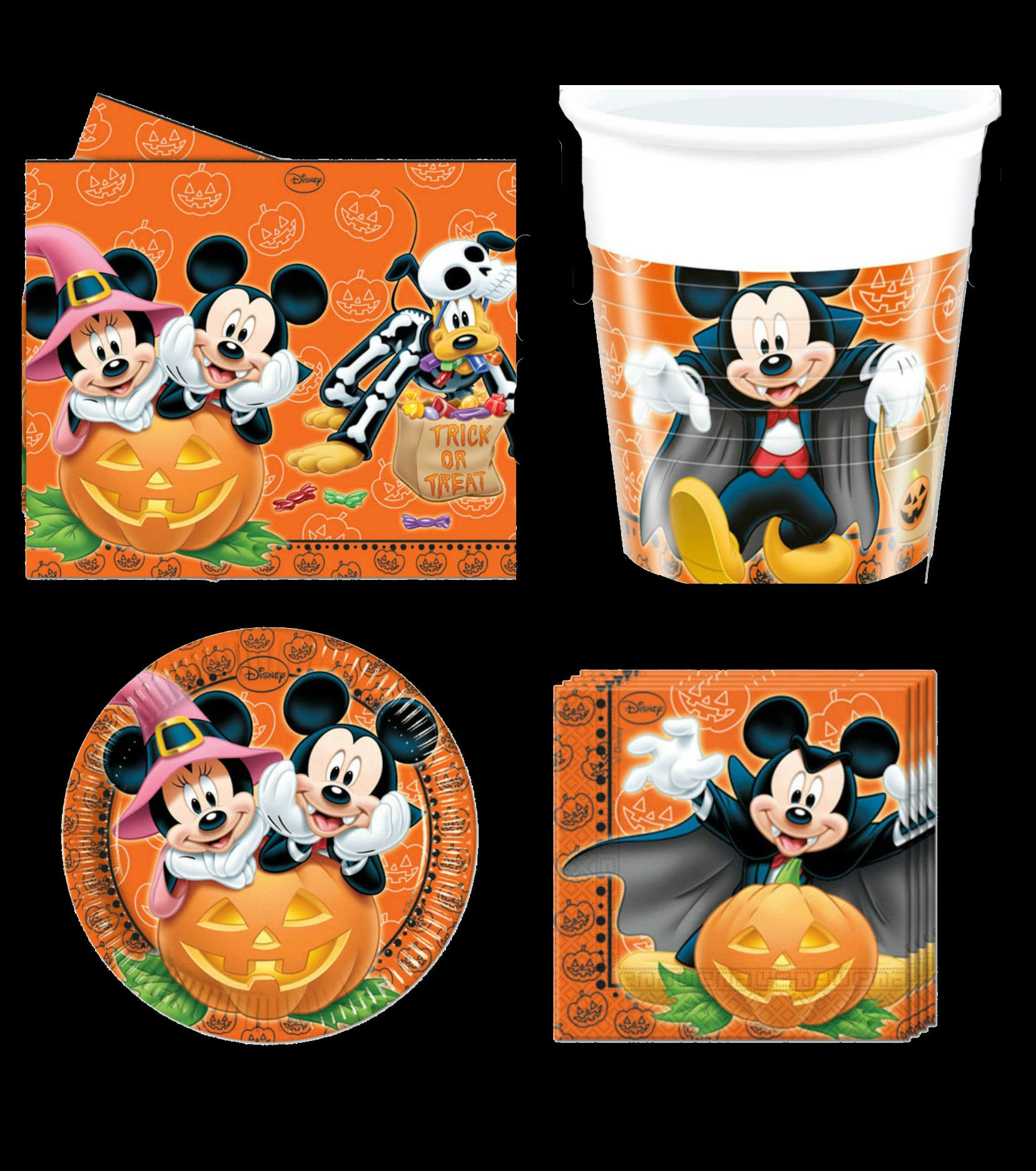 Mickey Mouse Halloween Birthday Party Ideas
 Mickey Mouse Halloween party paper goods