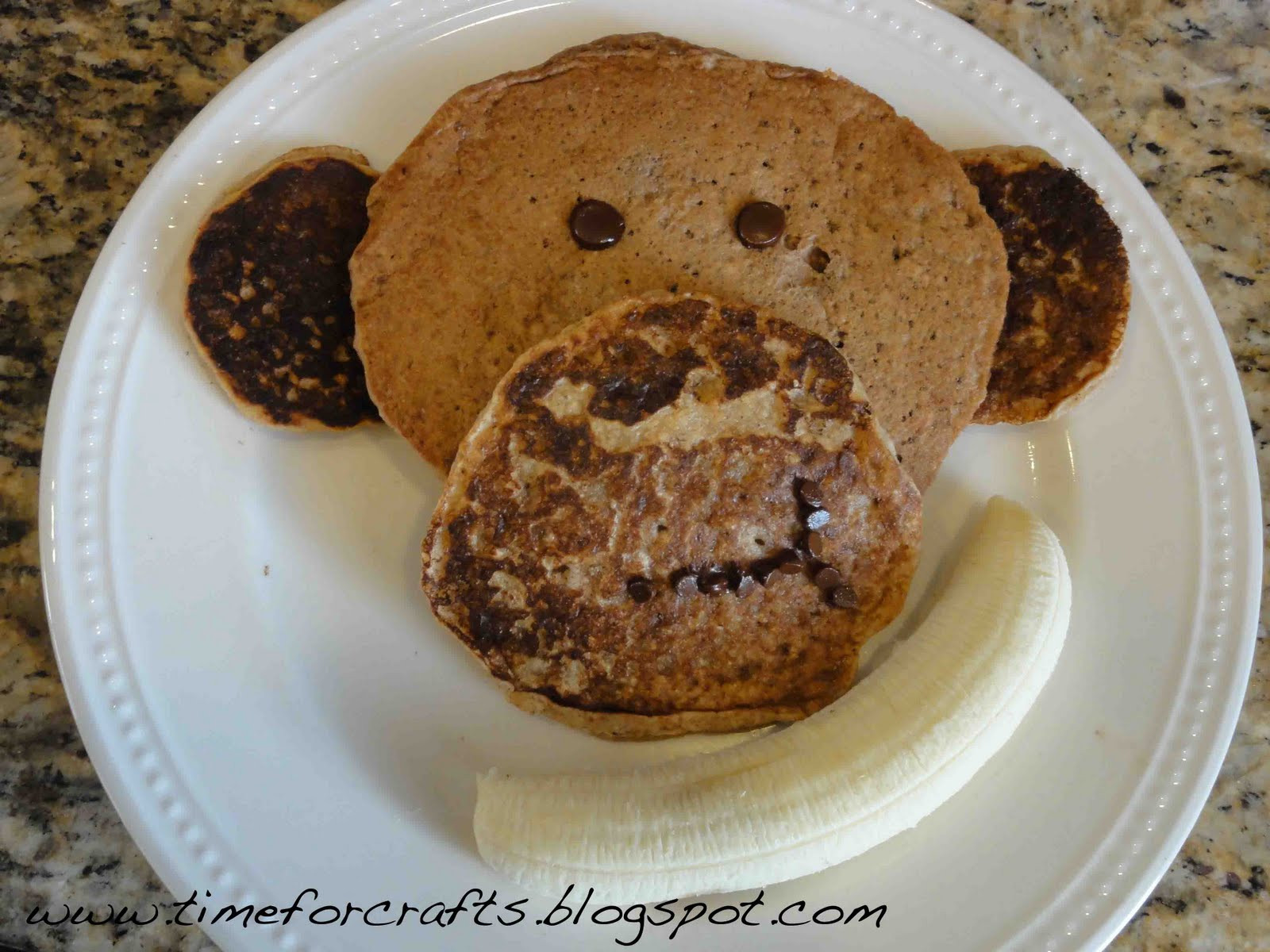 Mickey Mouse Pancakes
 Time For Crafts Pancake Art