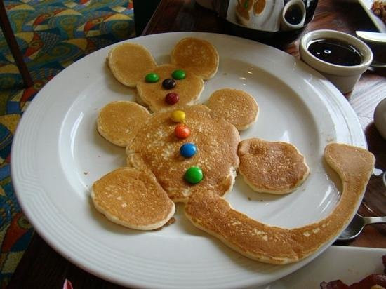 Mickey Mouse Pancakes
 The Mickey Mouse pancake just one sample of how Javier