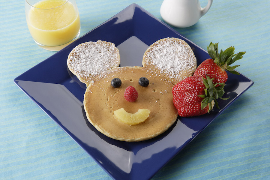 Mickey Mouse Pancakes
 New Dining Experiences ing to River Belle Terrace and
