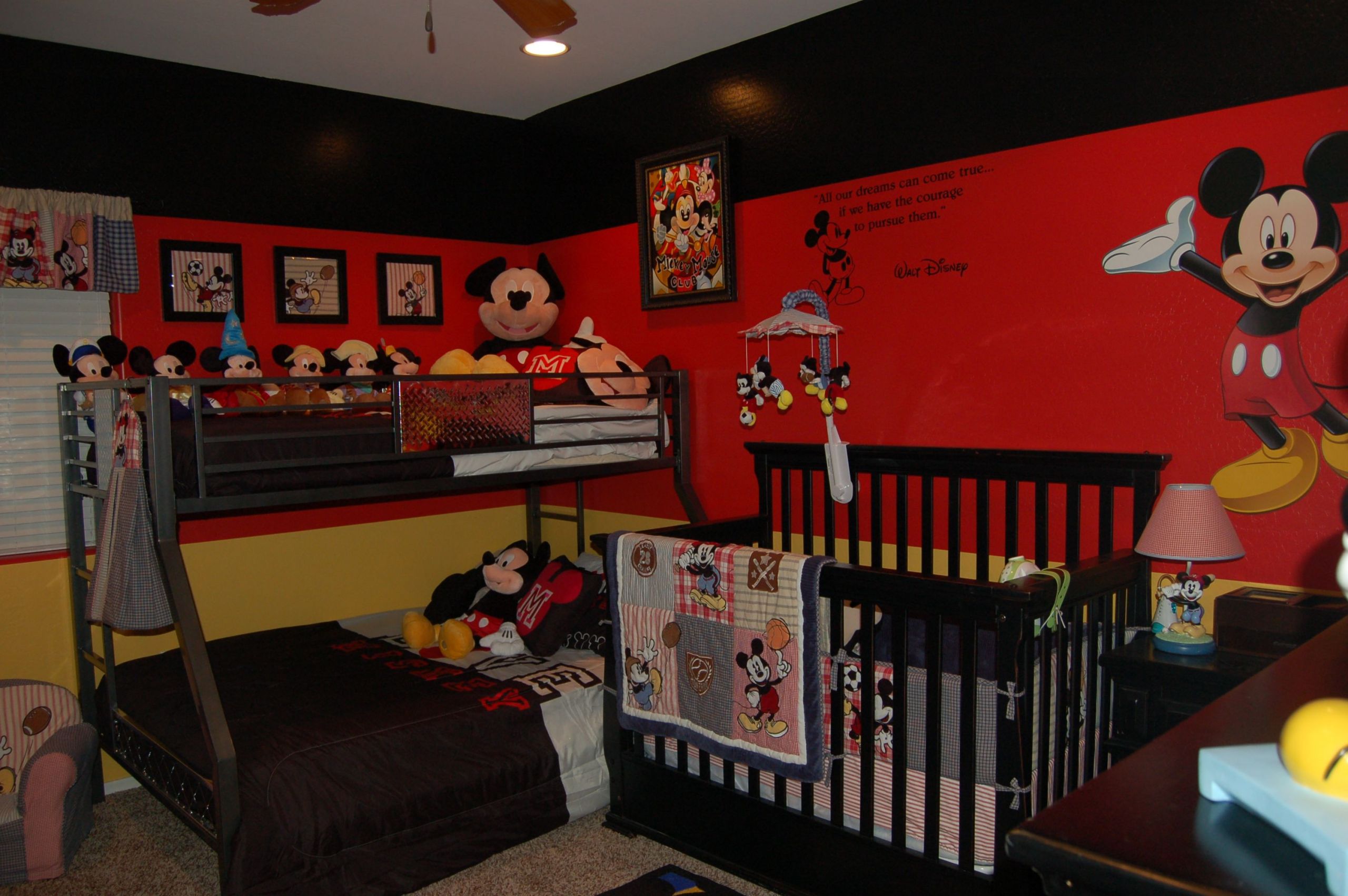 Mickey Mouse Room Decor For Baby
 Mickey Mouse Bedroom For the Home