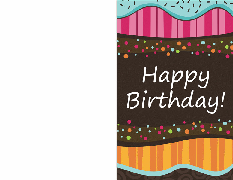 The 22 Best Ideas for Microsoft Word Birthday Card Template Home