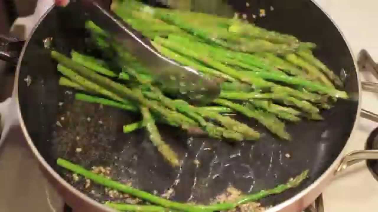 Microwave Asparagus Recipe
 How to Cook Asparagus in a Pan