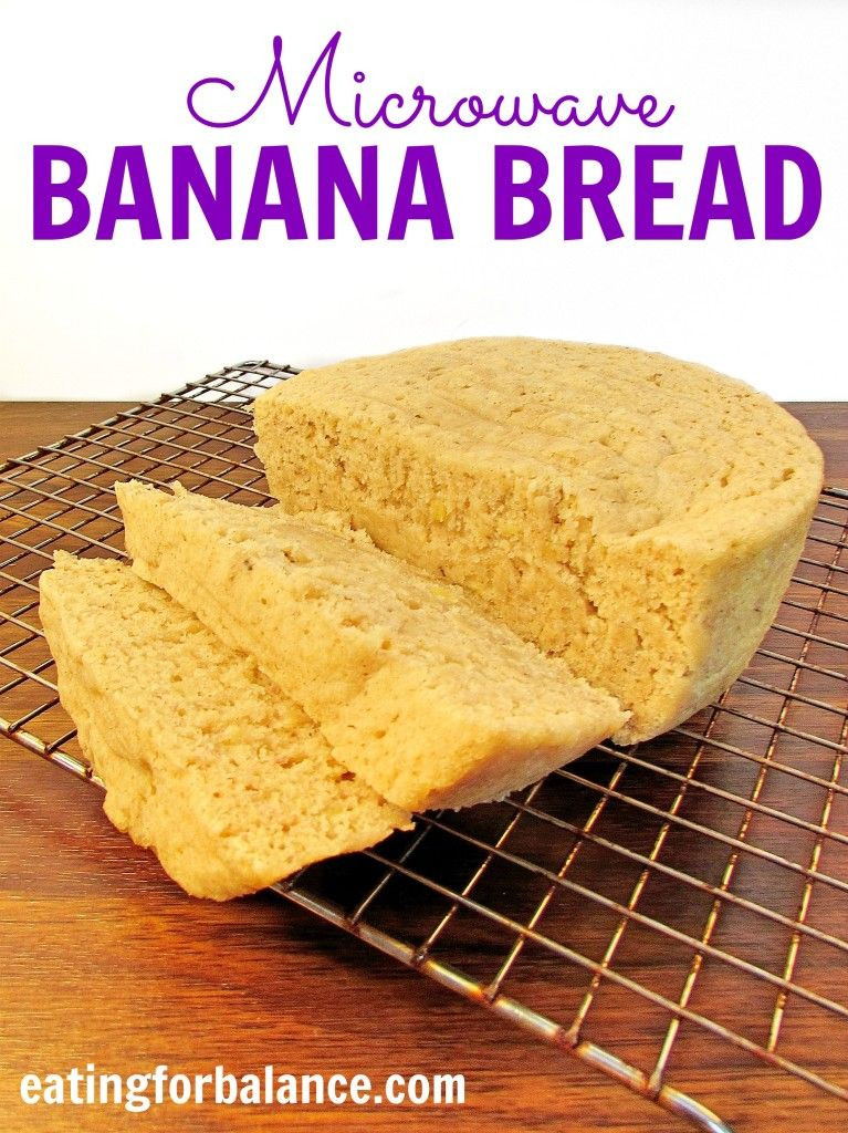 Microwave Banana Bread Recipe
 Microwave Banana Bread Vegan and Gluten Free