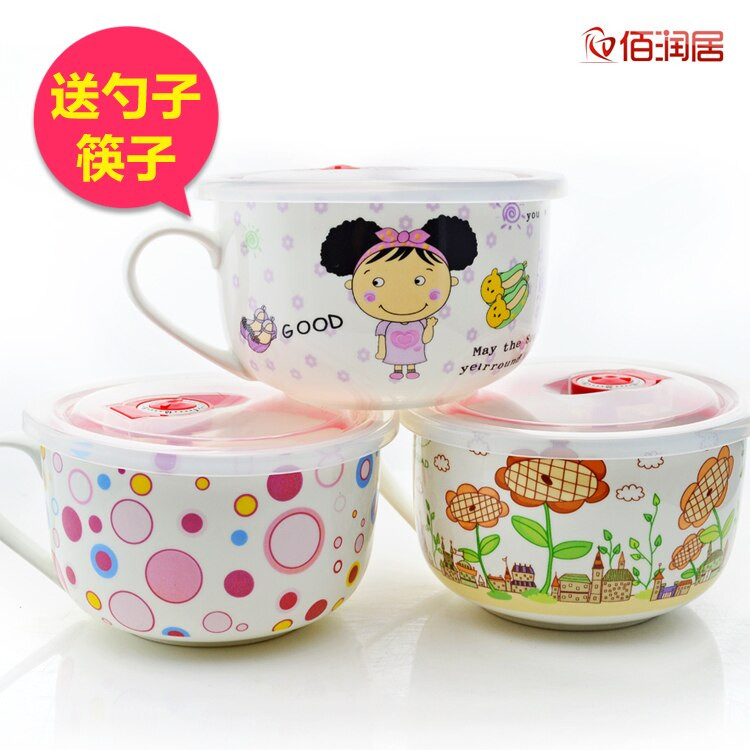 Microwave Cup Of Noodles
 Microwave ovens ceramic bowl freshness seal Japanese soup