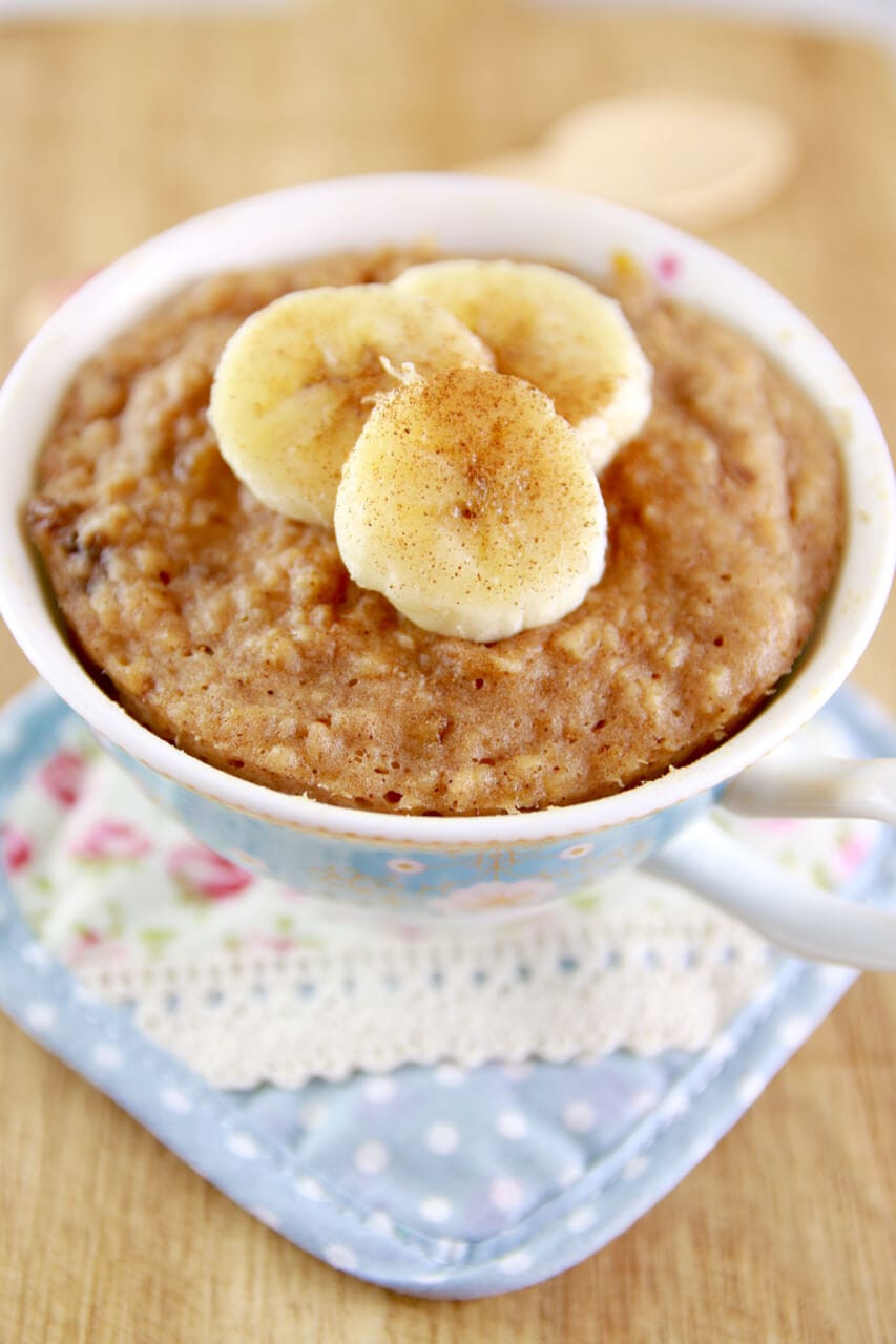 Microwave Mug Cake Recipes
 Microwave Peanut Butter & Banana Mug Cake Bigger Bolder