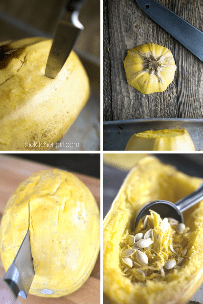 Microwave Spaghetti Squash Whole
 How To Cook Spaghetti Squash The Kitchen Girl