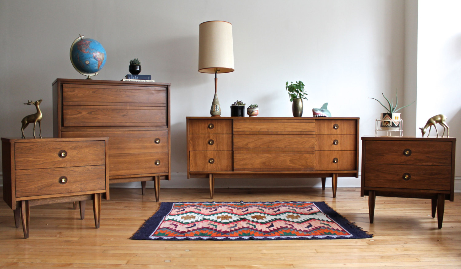 Mid Century Modern Bedroom Set
 Mid Century Modern Bedroom Set by Hooker