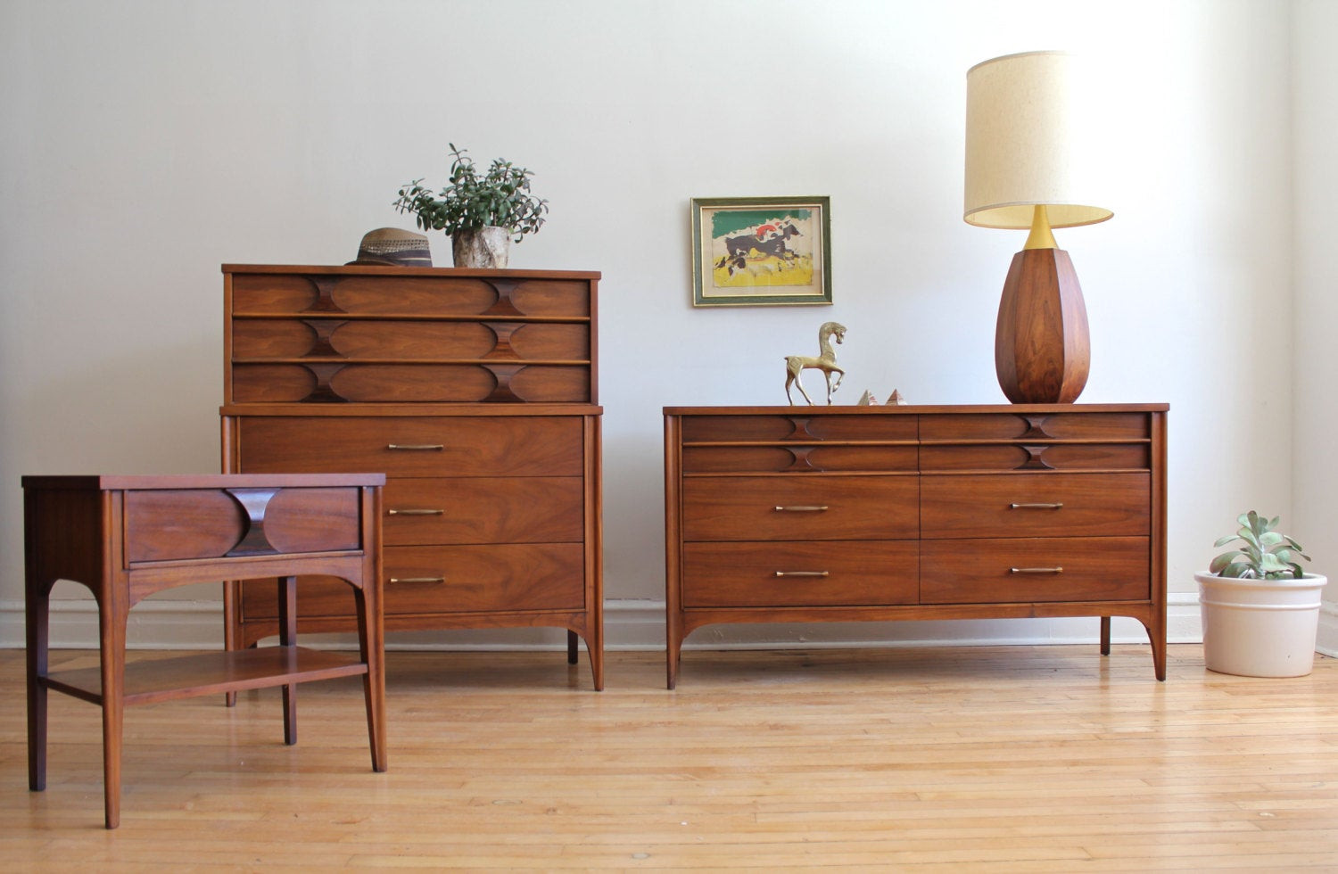 Mid Century Modern Bedroom Set
 Kent Coffey Perspecta Mid Century Modern Bedroom Set