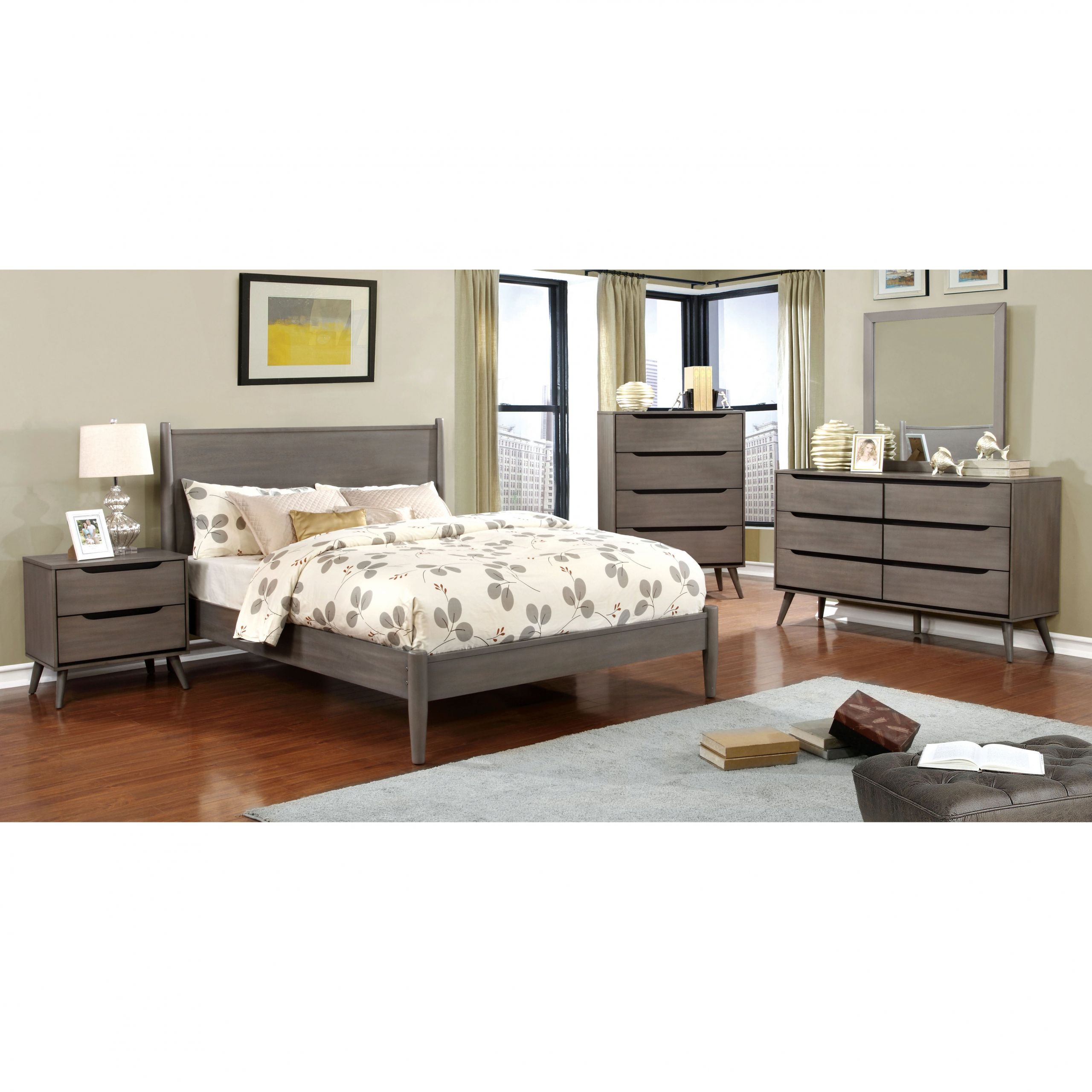 Mid Century Modern Bedroom Set
 Mercury Row Mason Mid Century Modern Platform Customizable