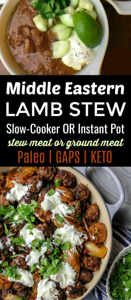Middle East Lamb Stew
 Middle Eastern Lamb Stew — Paleo GAPS KETO Slow Cooker