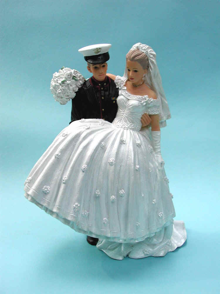 Military Wedding Cake Toppers
 Unique for Marine Wedding Cake Toppers Chocolate Recipes