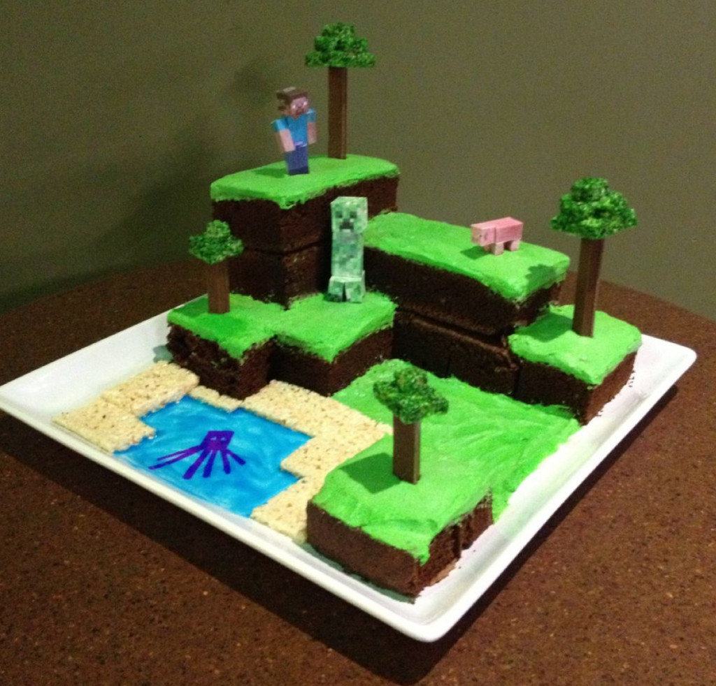 Minecraft Birthday Cake Ideas
 How to Plan a Minecraft Birthday Party Mom Generations