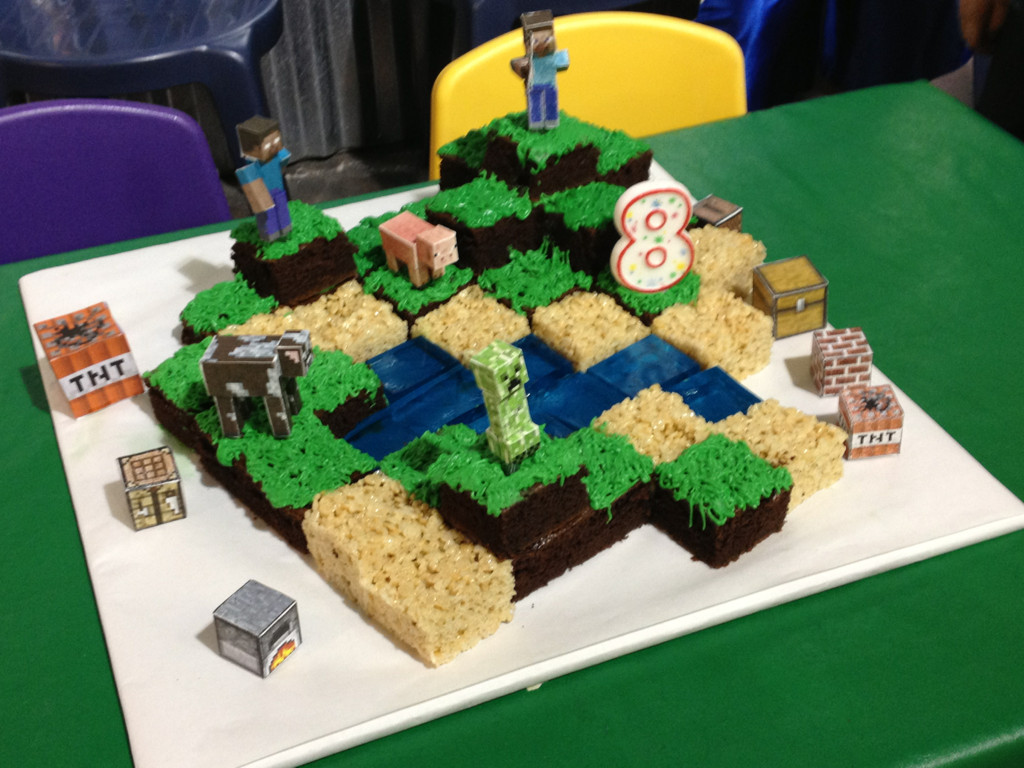 Minecraft Birthday Cake Ideas
 The Bubbly Hostess Minecraft Birthday Party