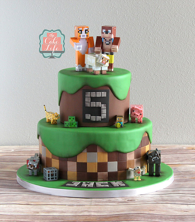 Minecraft Birthday Cake Ideas
 25 inspirational Minecraft cake ideas guide