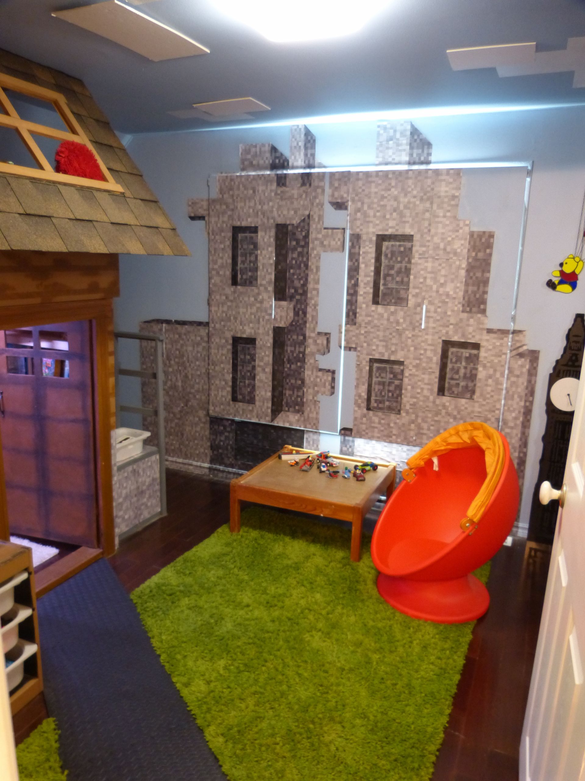 Minecraft Kids Room
 Bedroom Unique Bed Furniture Design Ideas With Minecraft