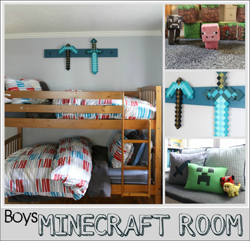 Minecraft Kids Room
 Boys Minecraft Bedroom The Wicker House