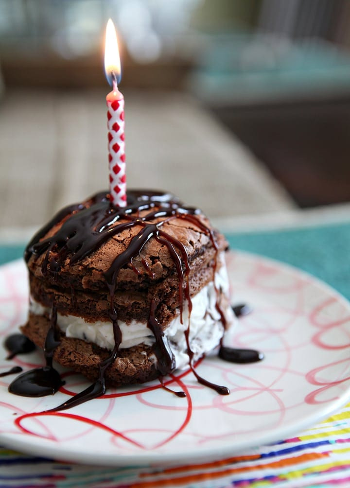 Mini Birthday Cake Recipes
 Mini Stacked Ice Cream Birthday Cakes The Speckled Palate