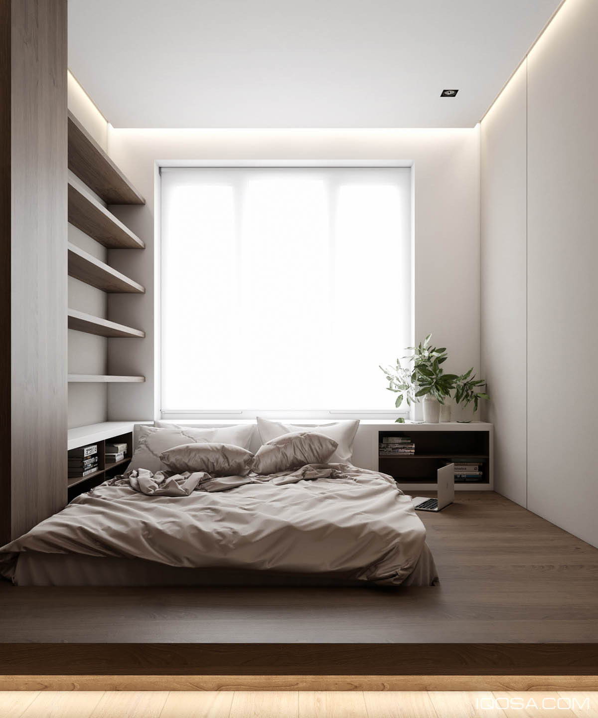 Minimalist Small Bedroom
 Home Design Under 60 Square Meters 3 Examples That
