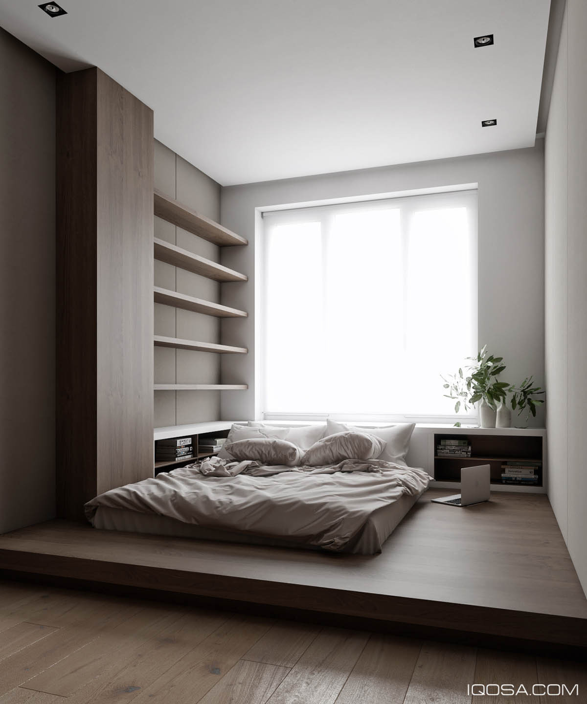 Minimalist Small Bedroom
 Sophisticated Small Home Design Inspiration with Luxury