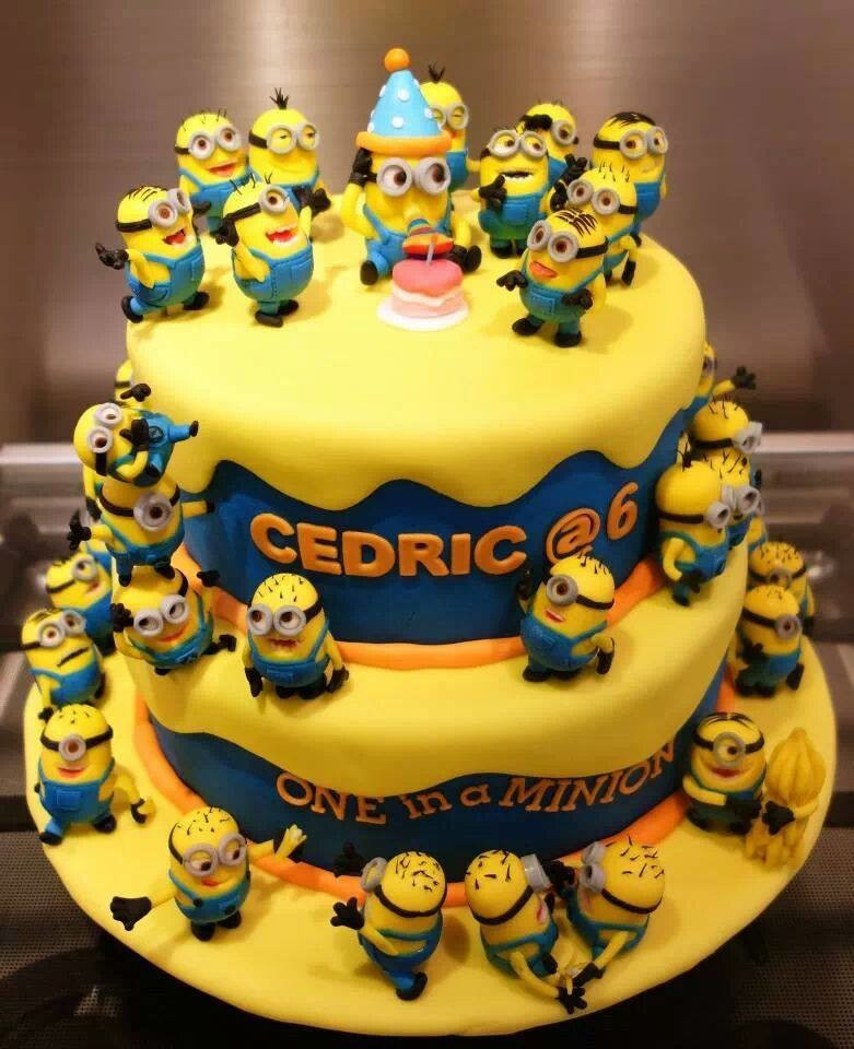 Minions Birthday Cakes
 minion birthday cake