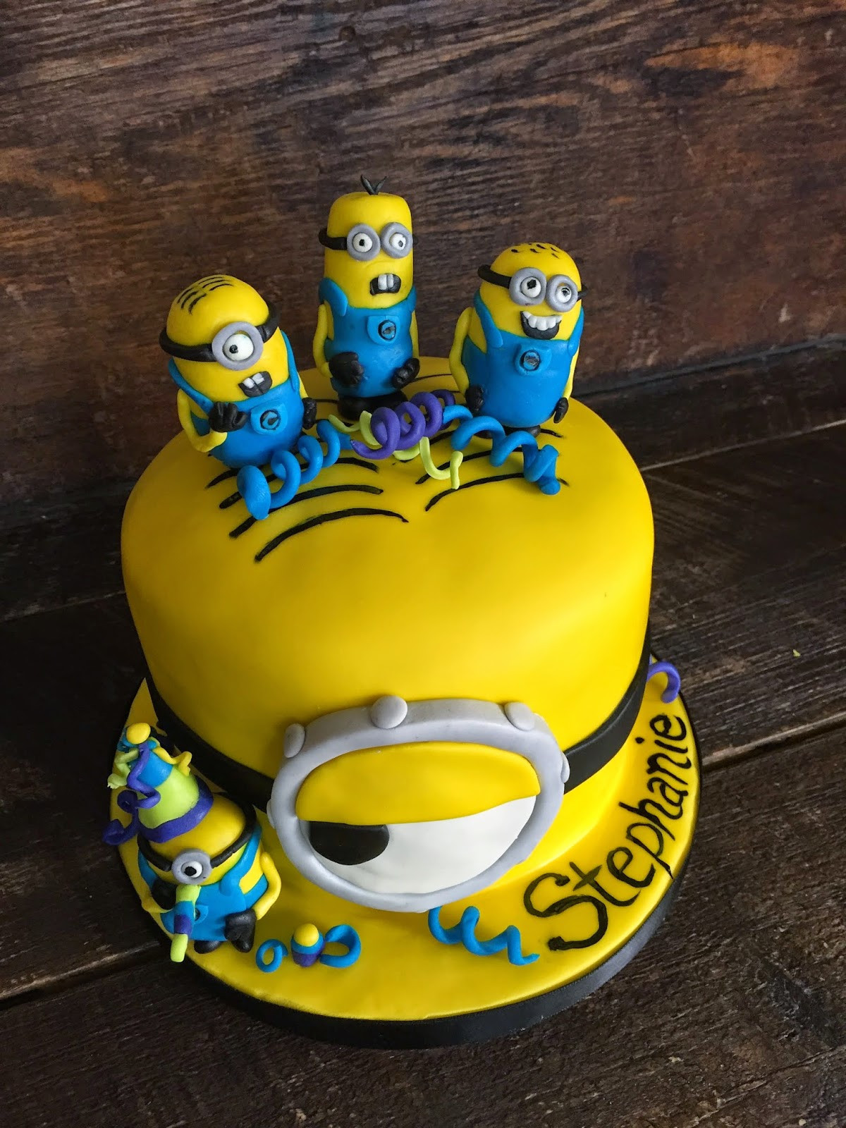 Minions Birthday Cakes
 Sweet T s Cake Design Minions Birthday Cake