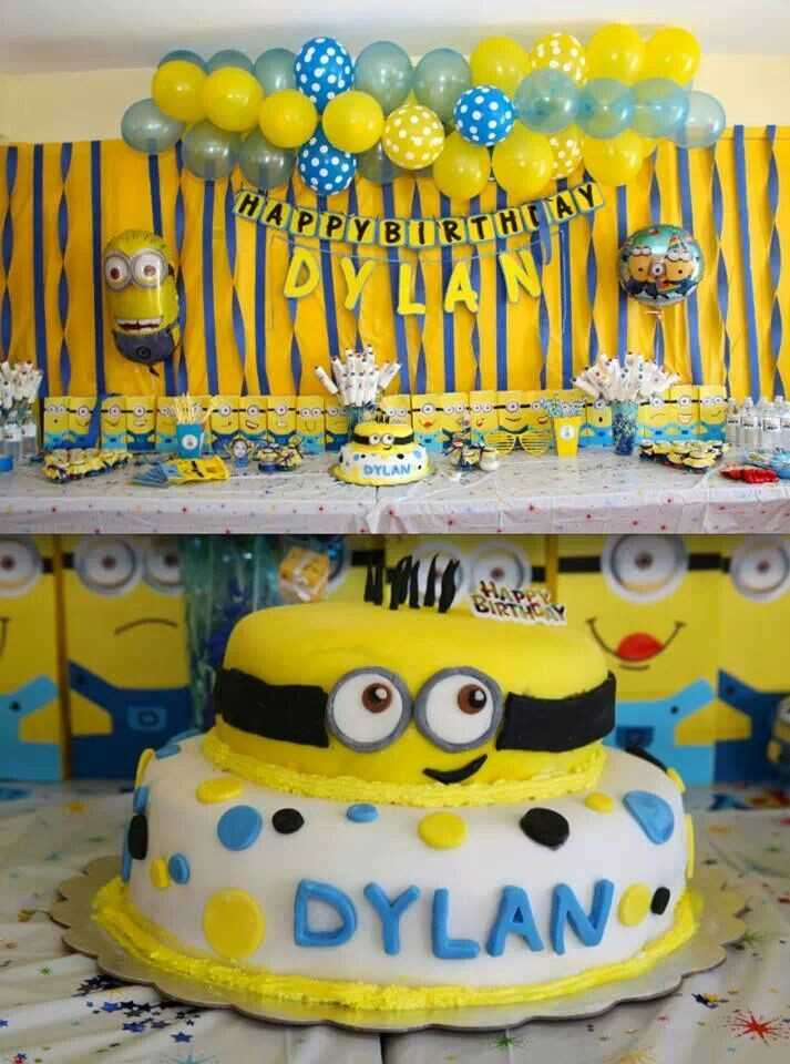 Minions Birthday Decorations
 1000 images about MINION BIRTHDAY PARTY PAYTON S 11TH