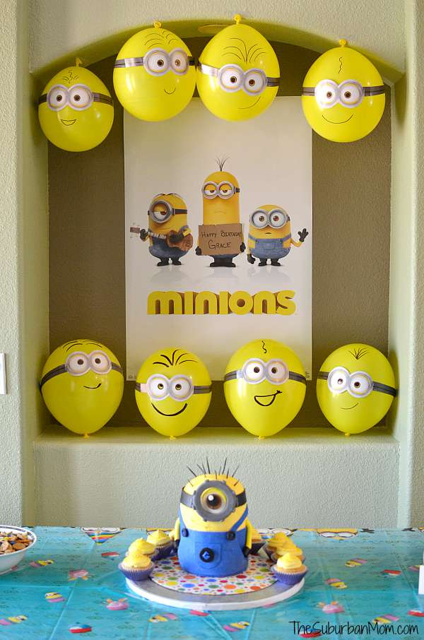 Minions Birthday Decorations
 Minion Birthday Party Ideas