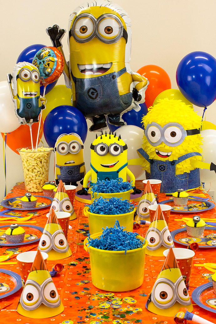 Minions Birthday Decorations
 Minion Party Ideas for Kids