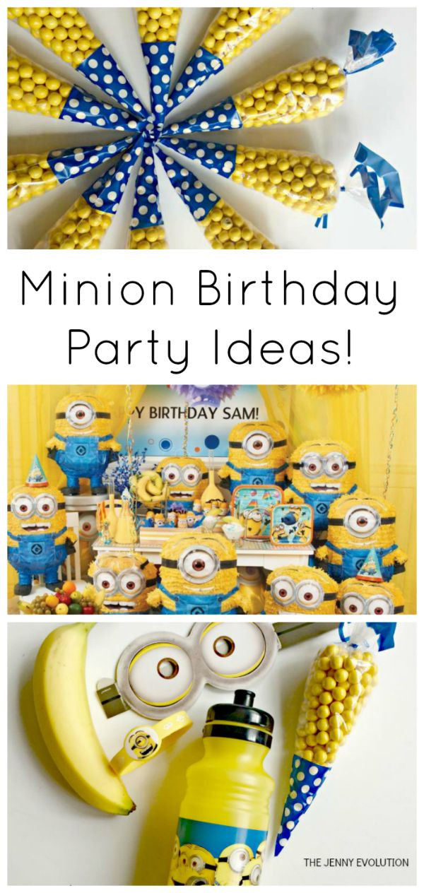 Minions Birthday Party Decorations
 Minion Birthday Party Ideas