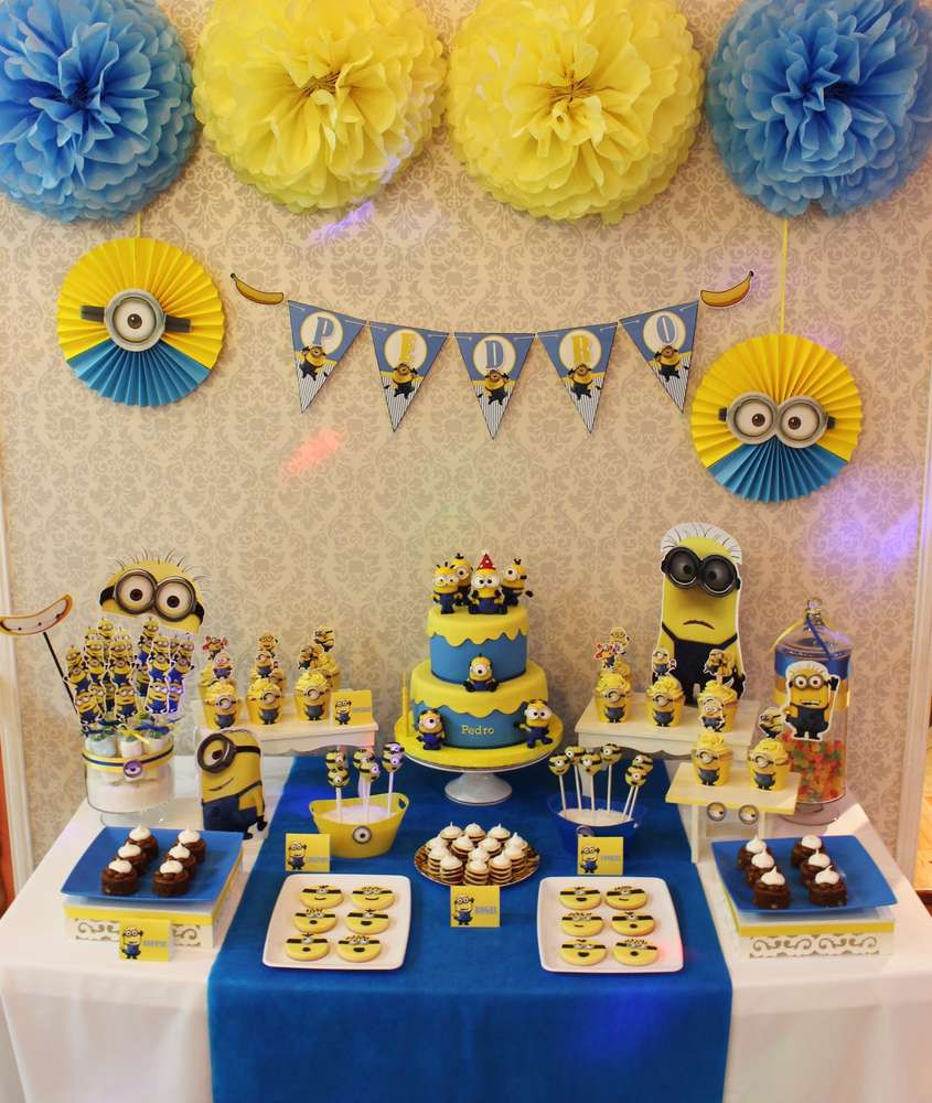 Minions Birthday Party Decorations
 Despicable Me Minions Birthday Party Ideas